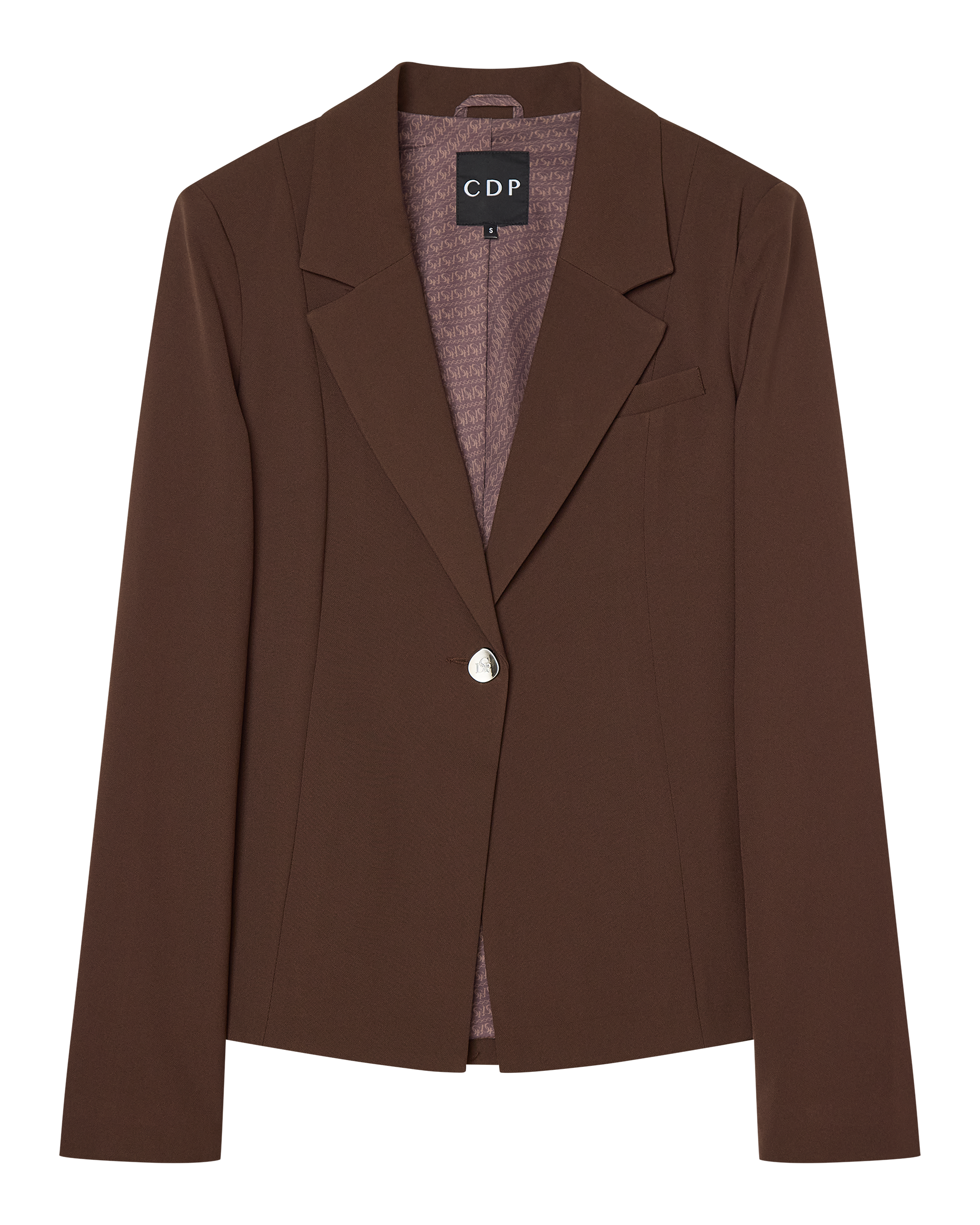 SOHO SUIT BLAZER - CHOCOLATE