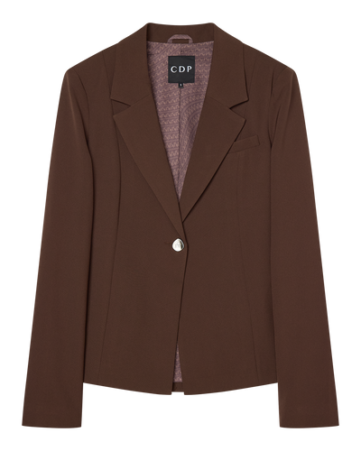 SOHO SUIT BLAZER - CHOCOLATE