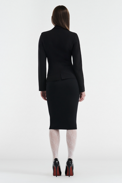 SOHO SUIT BLAZER - BLACK